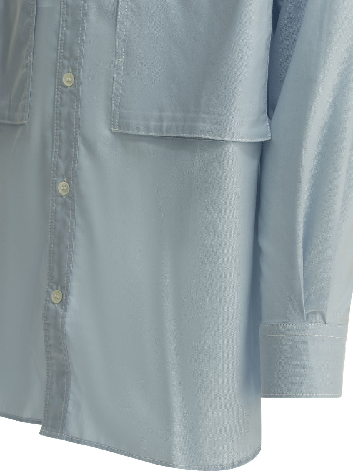 Comme des Garçons HOMME Casual shirt with patch pockets - Light Blue
