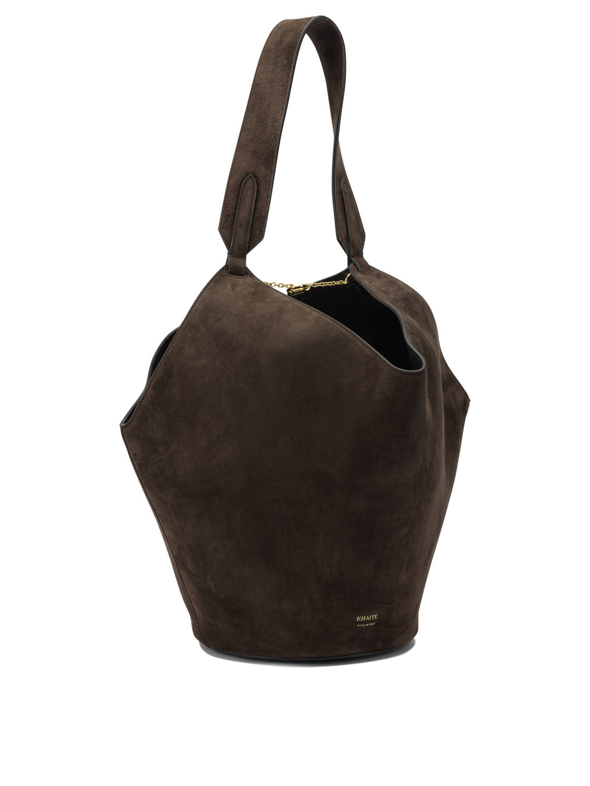 Khaite Medium "Lotus" shoulder bag - Brown