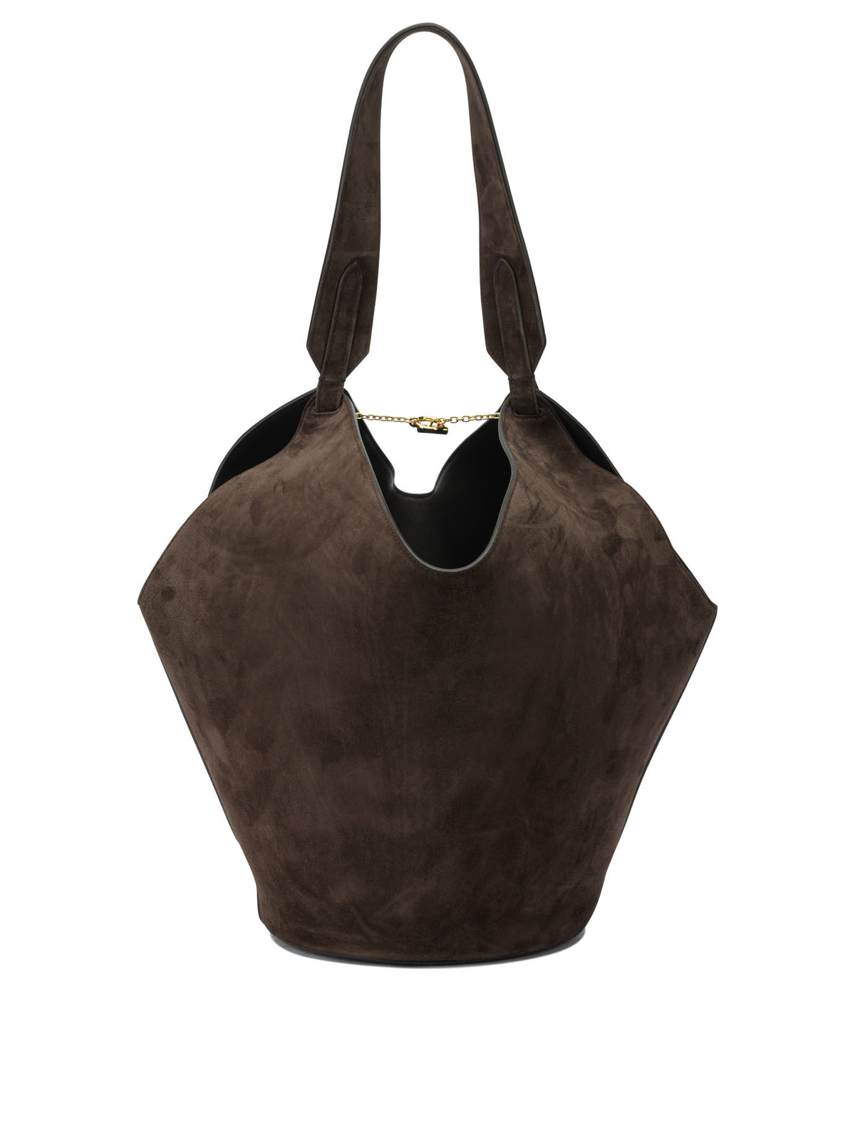 Khaite Medium "Lotus" shoulder bag - Brown