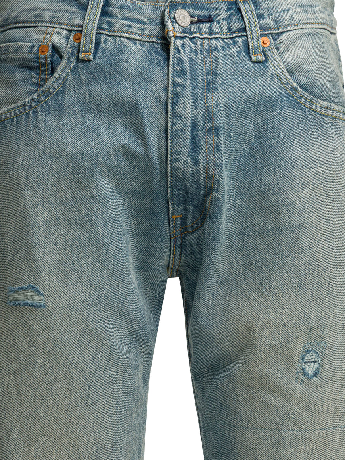 Levi's "555™ Relaxed Straight" Straight Leg Jeans - Light Blue