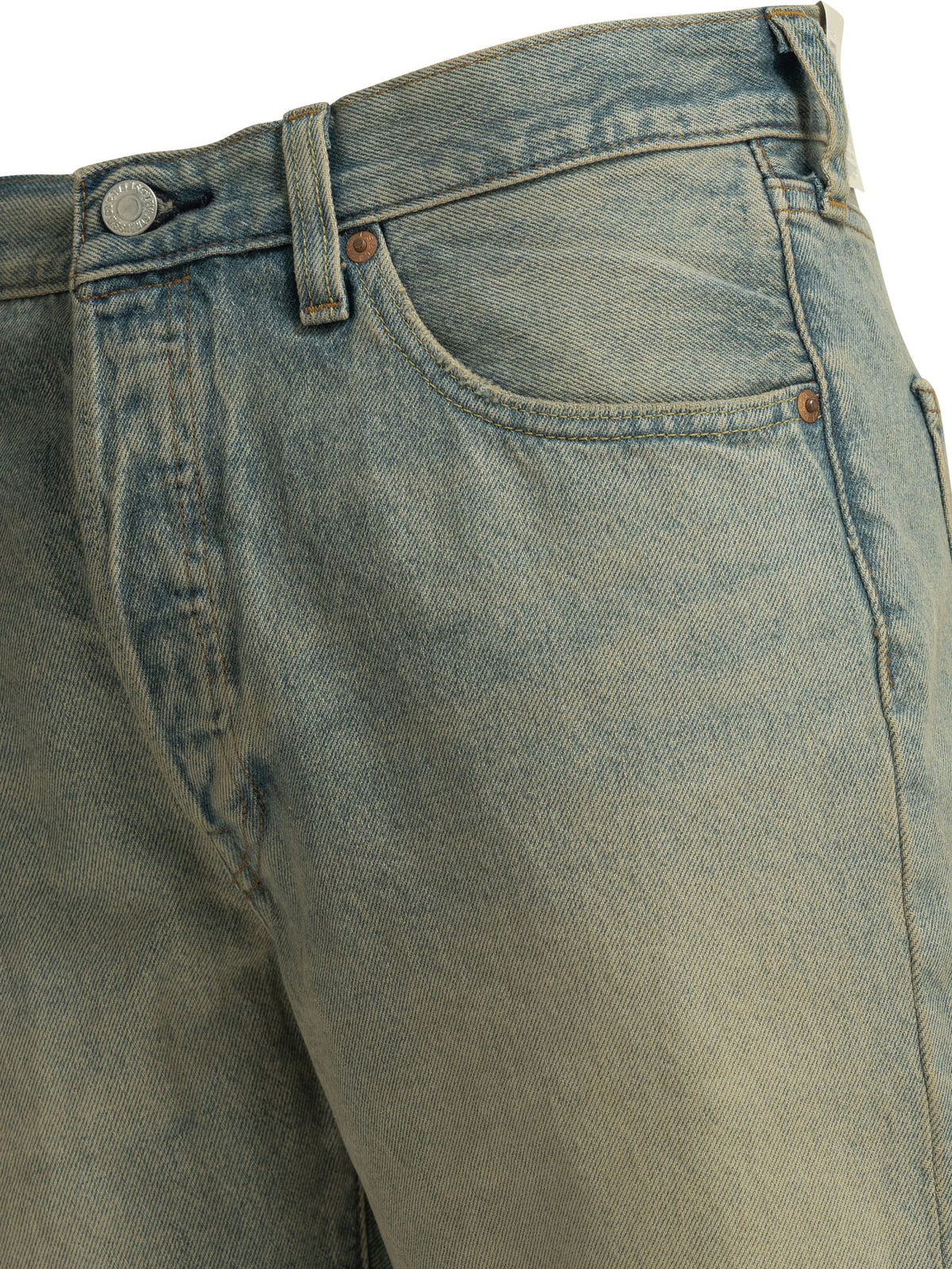Levi's "501® Original" Five-pocket shorts - Light Blue