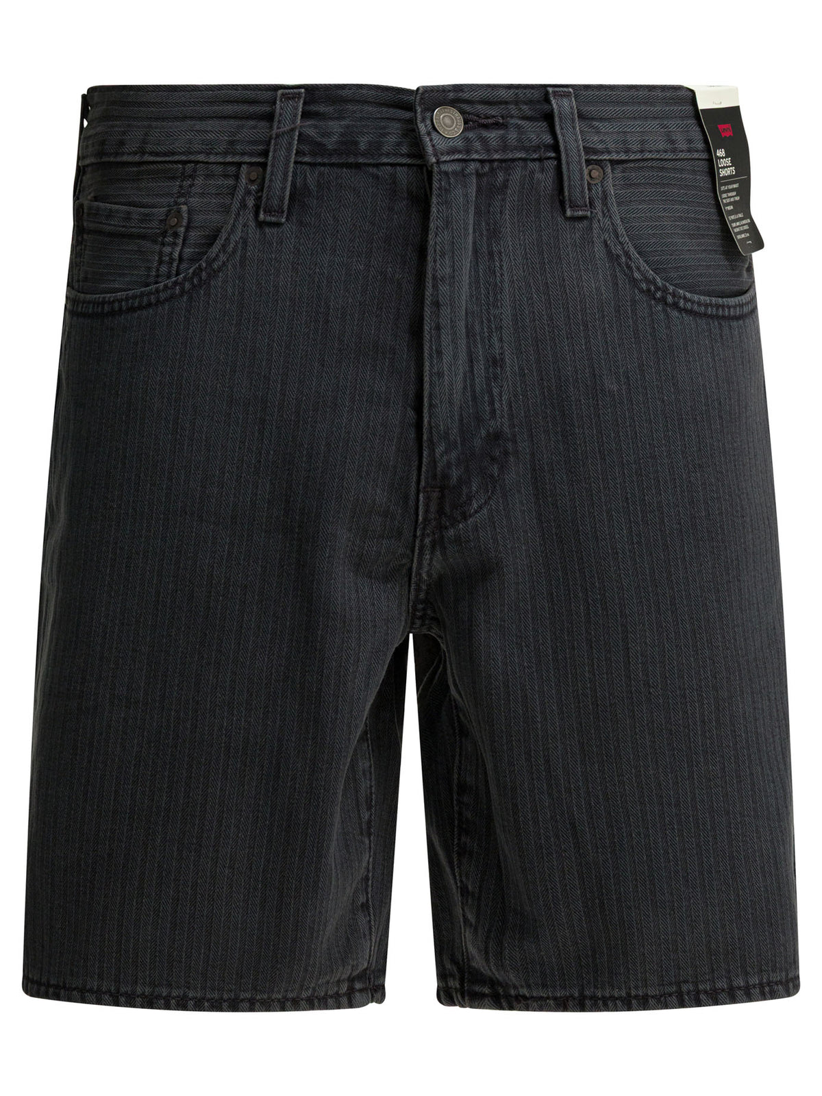 Levi's "468 Stay Loose" Five-pocket shorts - Black