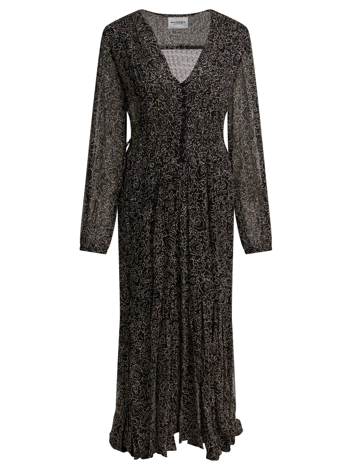 Marant Étoile "Briane" midi dress - Black