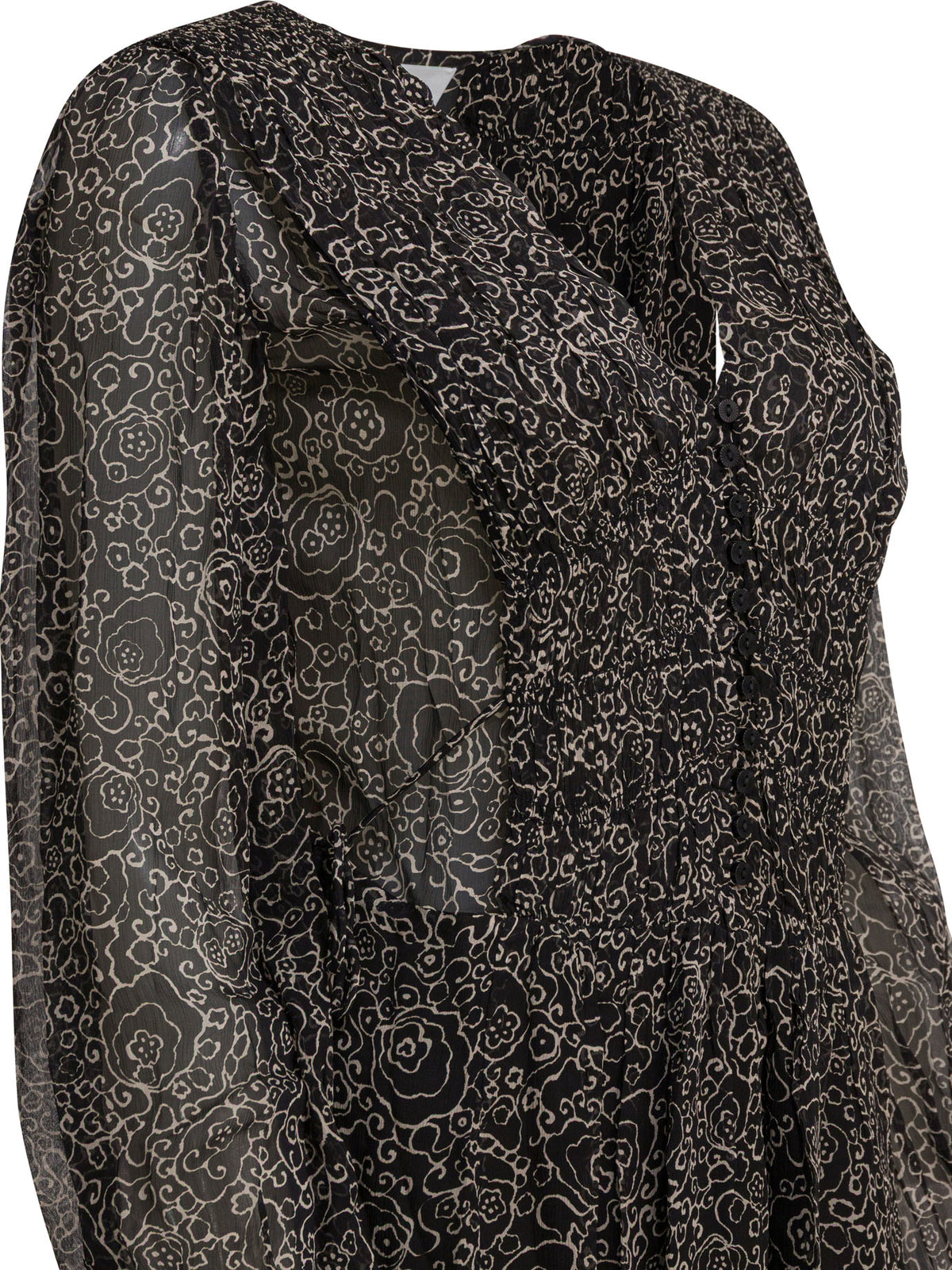 Marant Étoile "Loriena" short dress - Black