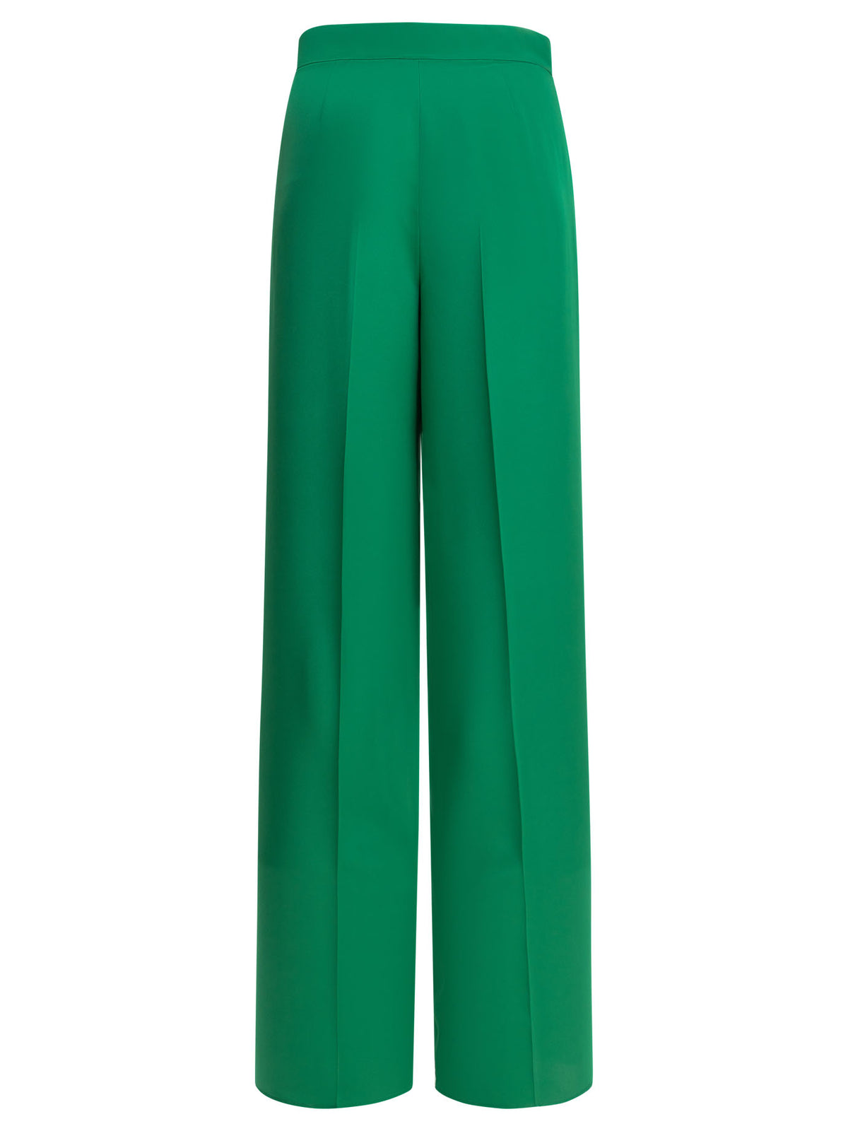 Max Mara Pianoforte Silk tailored pants - Green