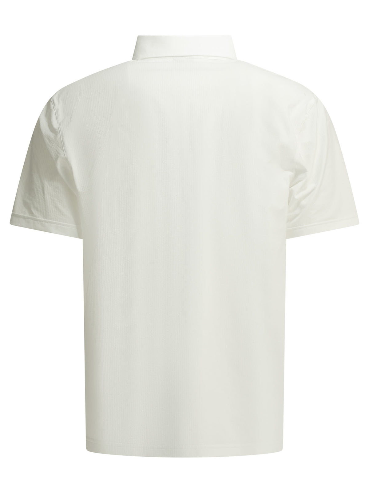 Oakley "O-Synk Pack Seersucker 2.0" Polo shirt with buttons - White