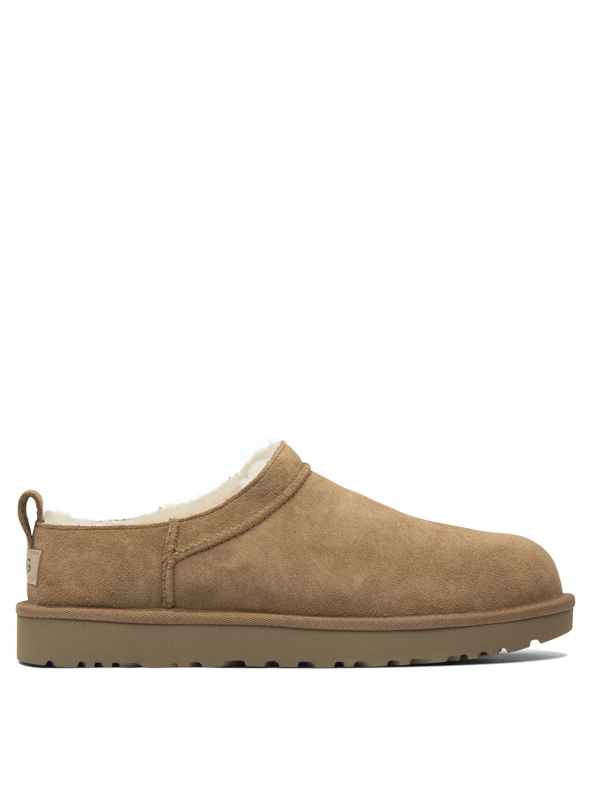 UGG "Classic Micro" Pull-On Ankle Boots - Brown