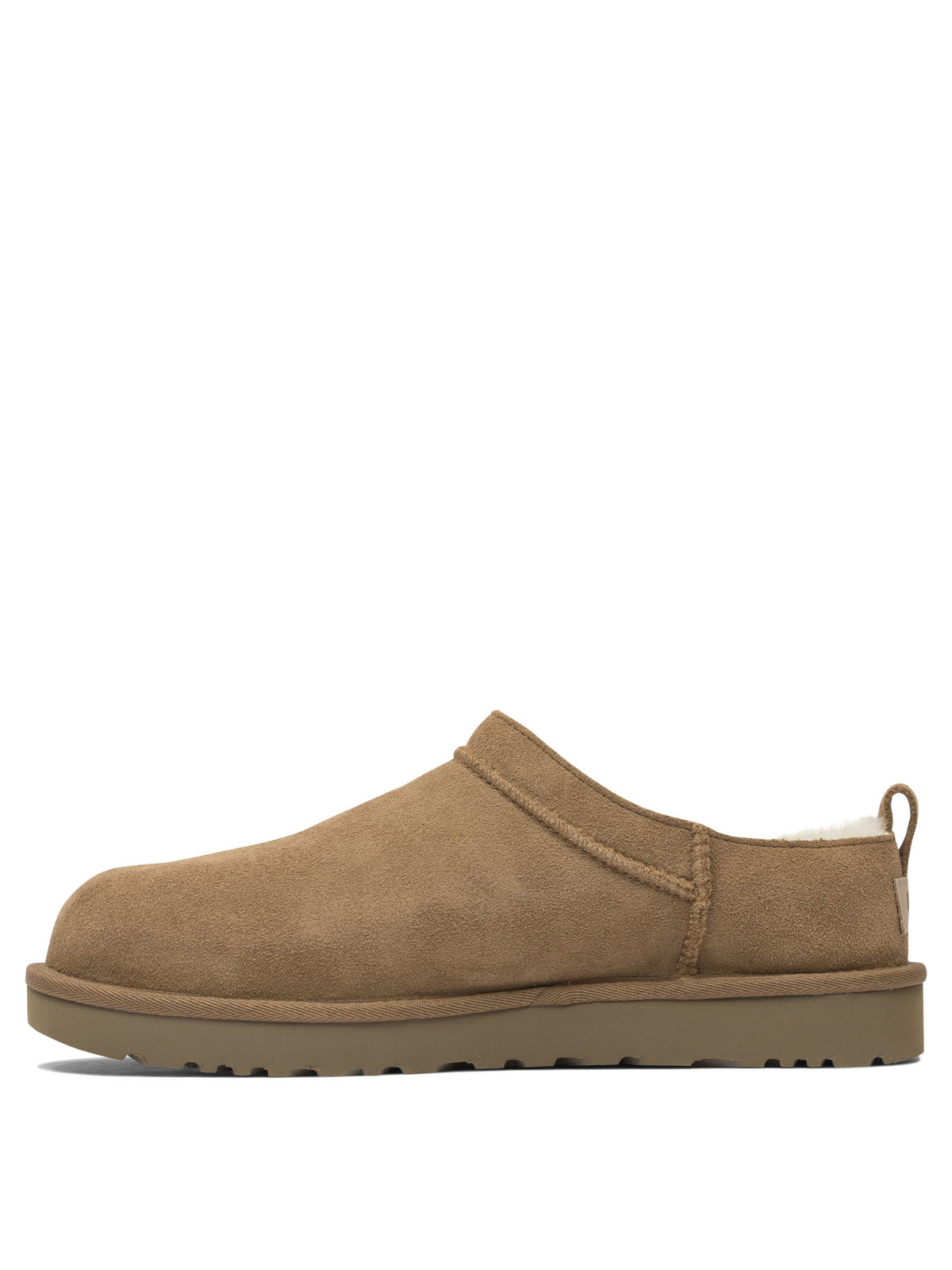 UGG "Classic Micro" Pull-On Ankle Boots - Brown