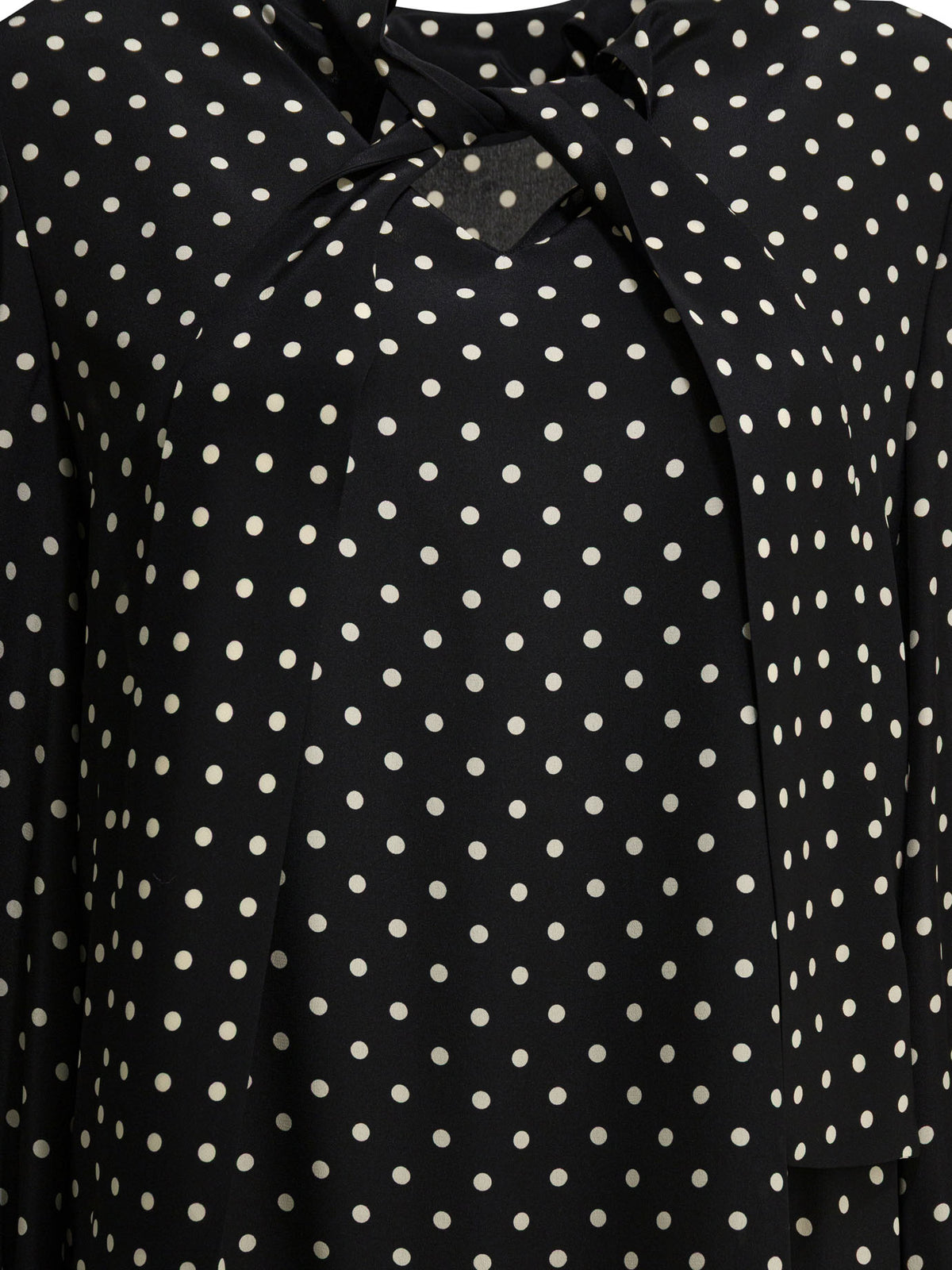 Valentino Short flared dress - Black