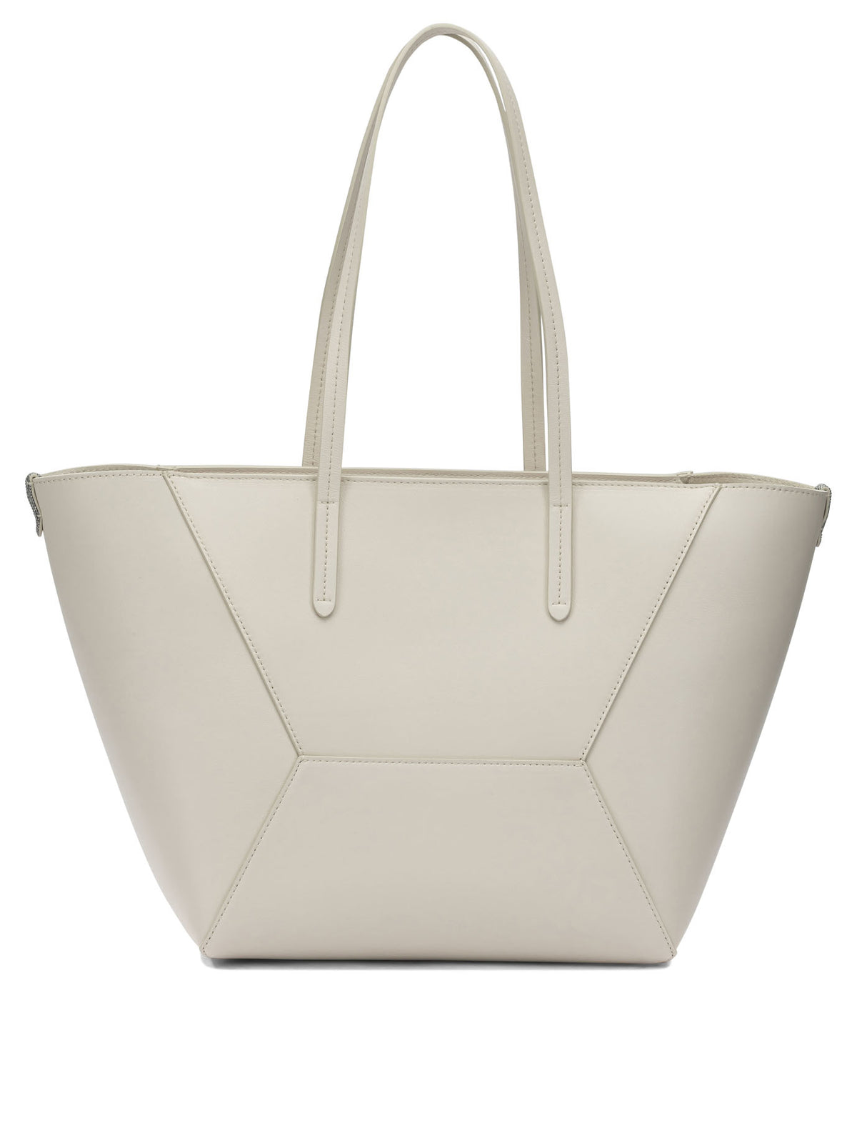 Brunello Cucinelli "BC Duo" large shoulder bag - White