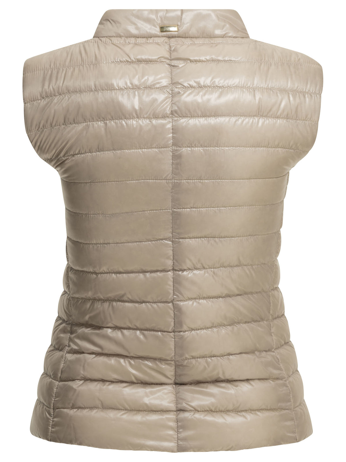 Herno Ultra-light nylon sleeveless jacket - Beige