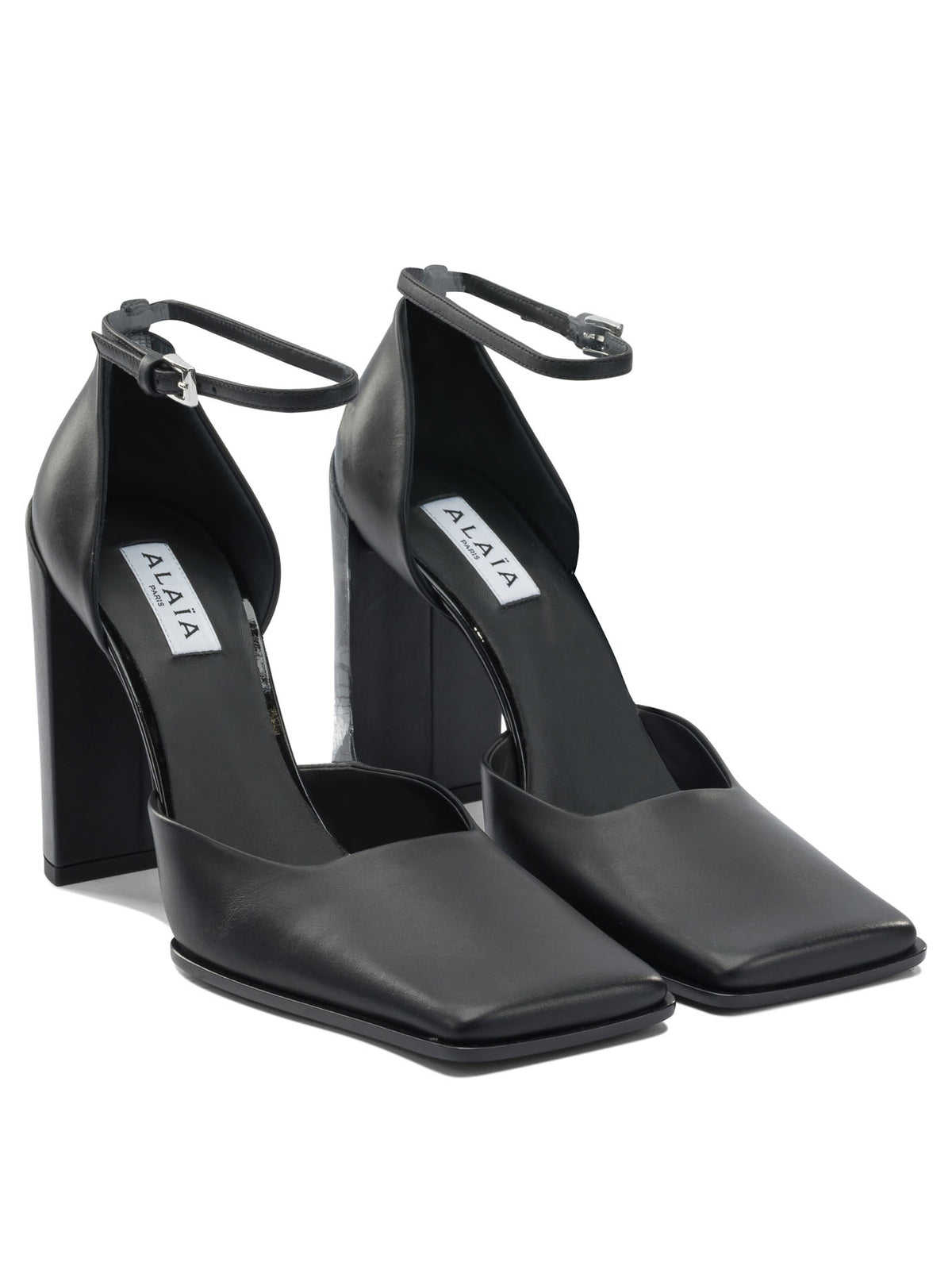 Alaïa "D'Orsay" 90mm pumps - Black