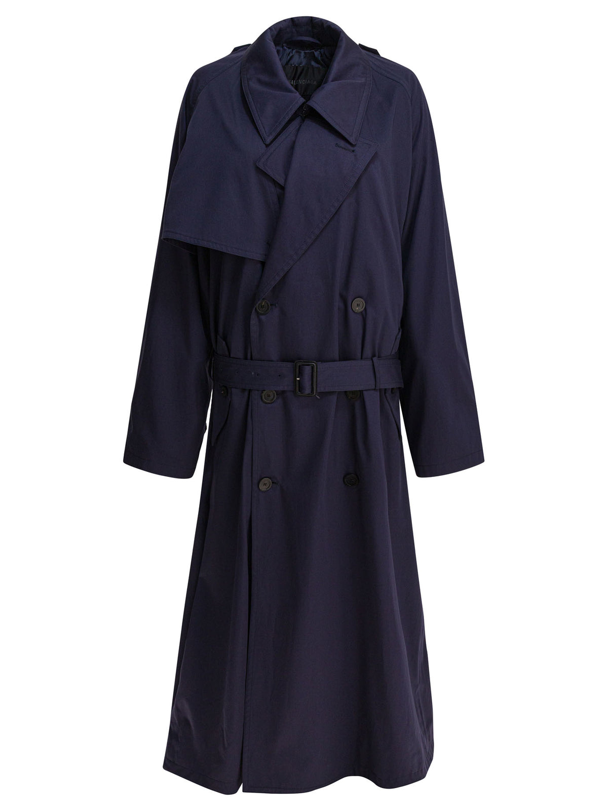 Balenciaga Cotton trench coat - Blue