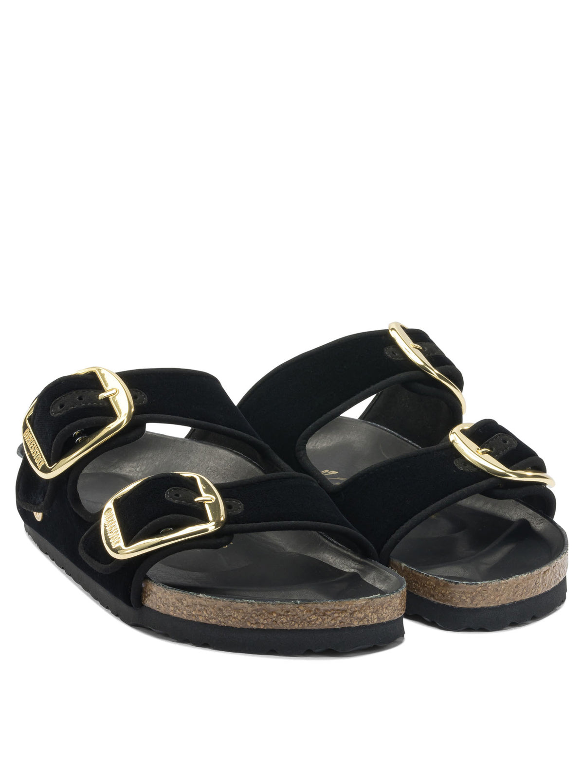 Birkenstock "Arizona Big Buckle" low sandals - Black