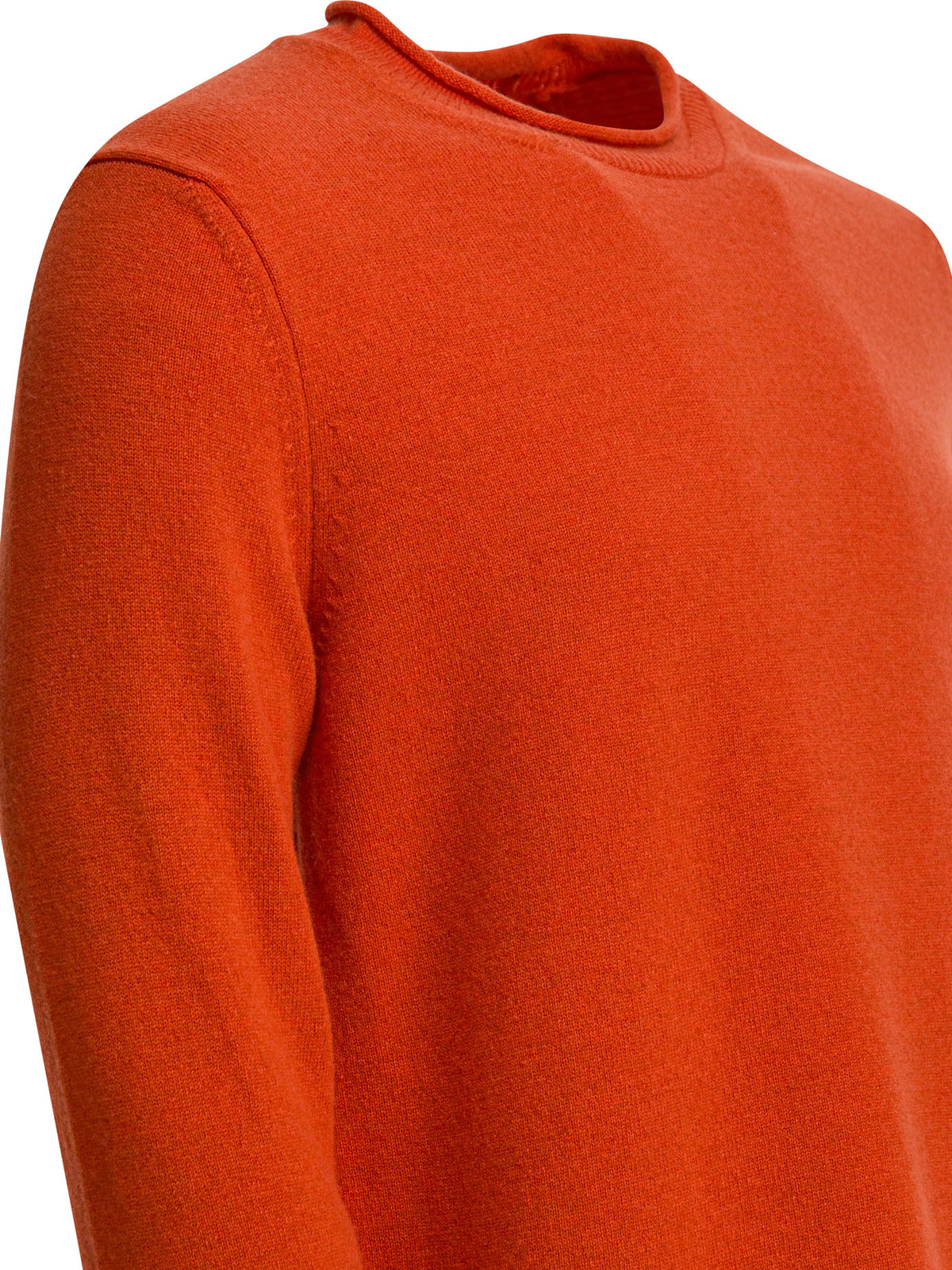 Comme des Garçons SHIRT Wool crewneck sweater - Orange