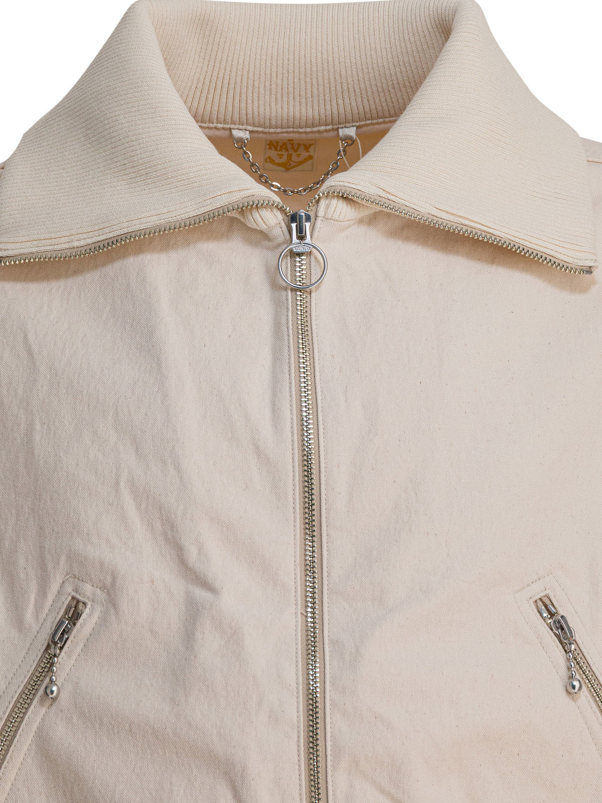 Kapital Cotton canvas bomber jacket - Beige