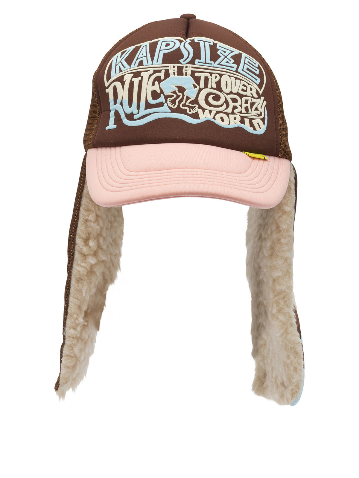 Kapital "Kapsize Rule" trucker hat - Brown