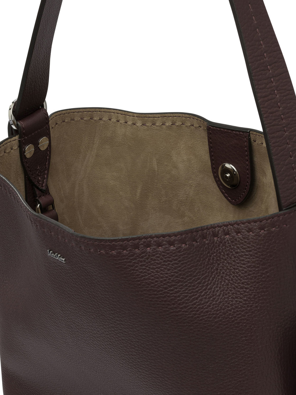 Max Mara "Archetipo" shoulder bag - Burgundy