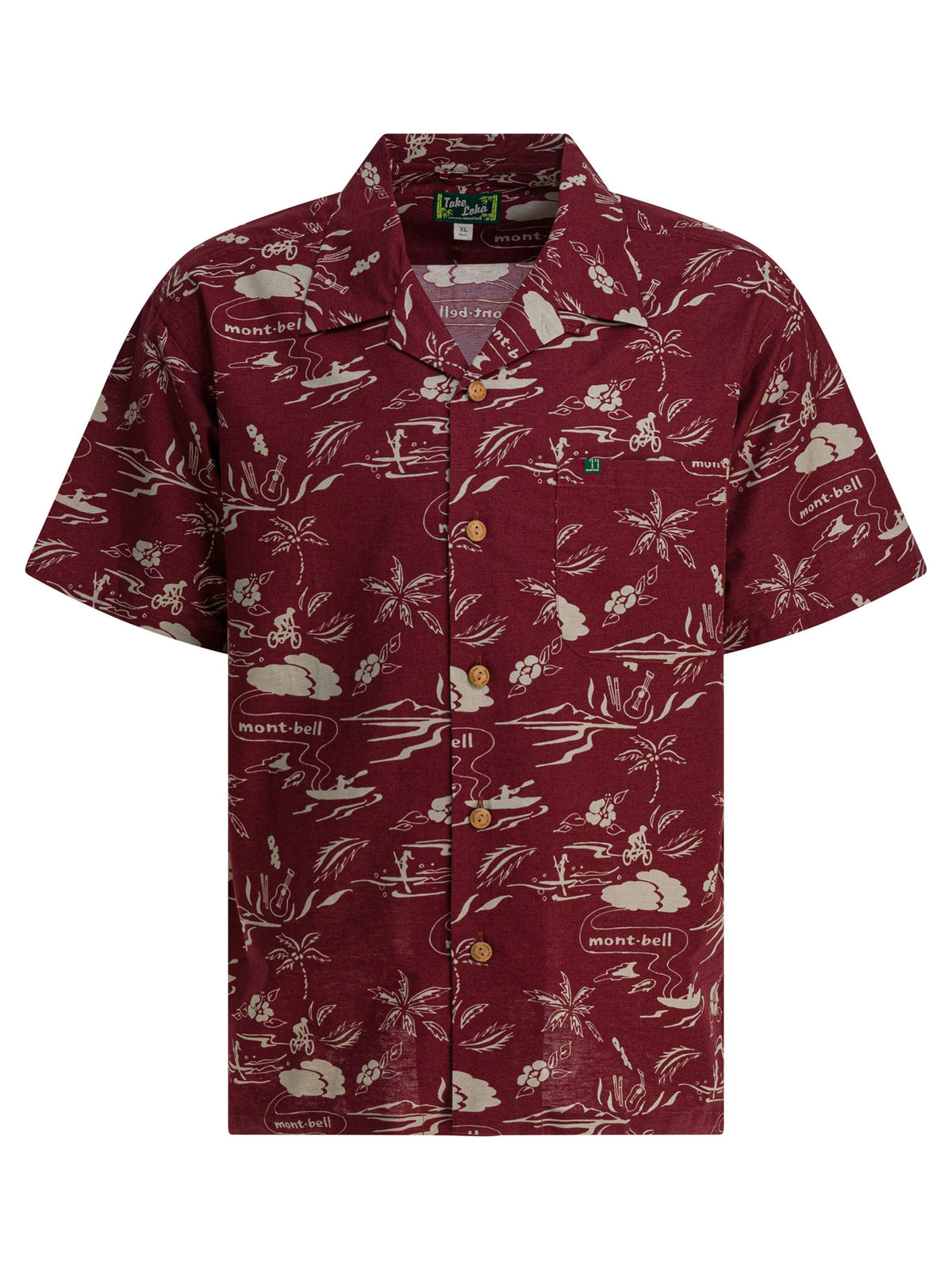 Montbell Shirts - Burgundy
