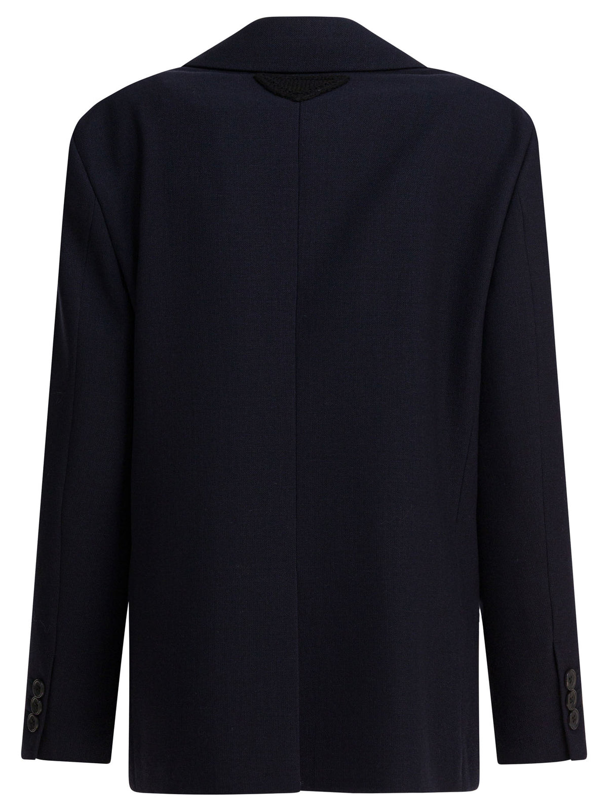 Prada Single-breasted wool jacket - Blue