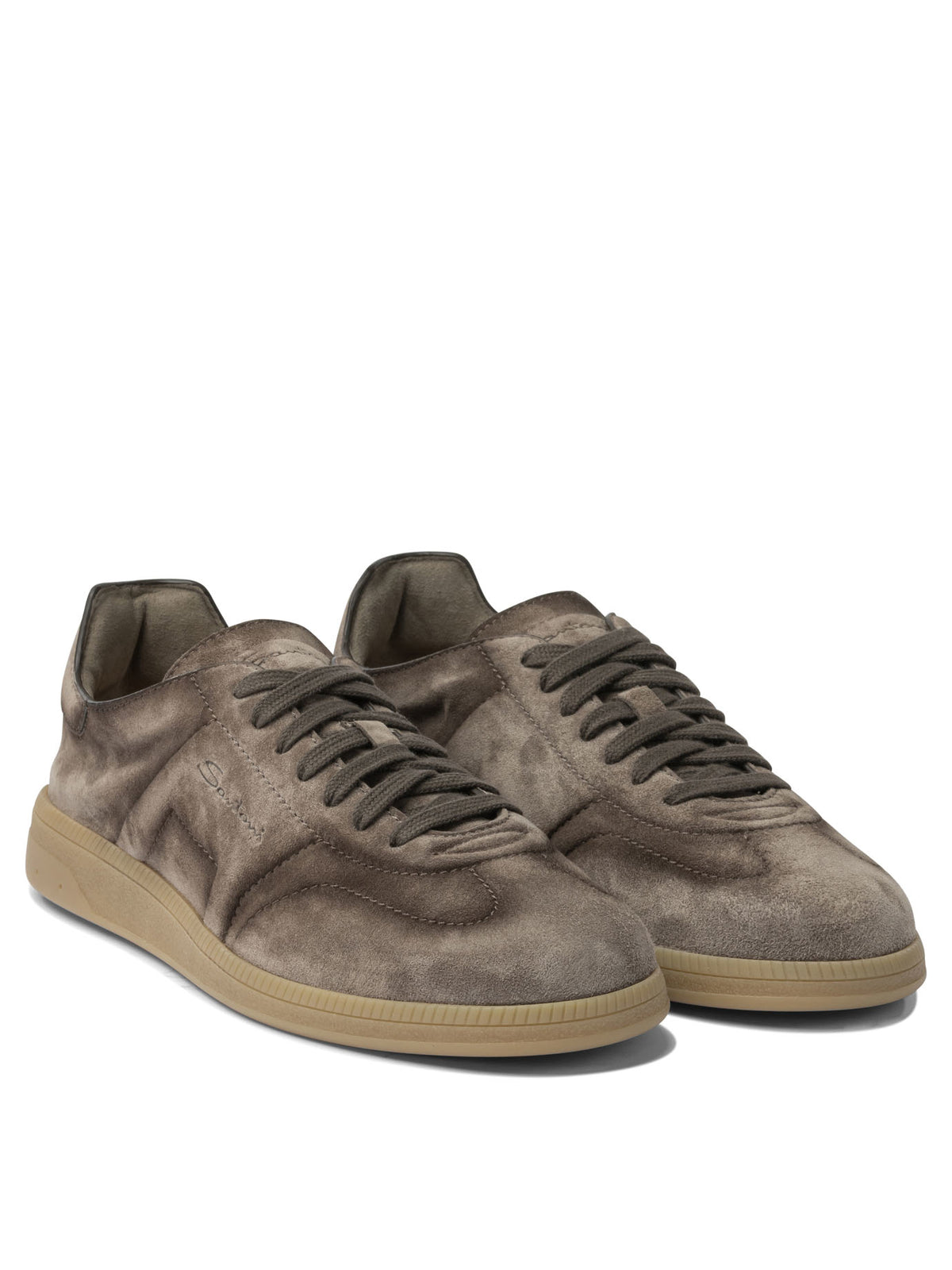 Santoni "DBS Oly" Sneakers - Brown