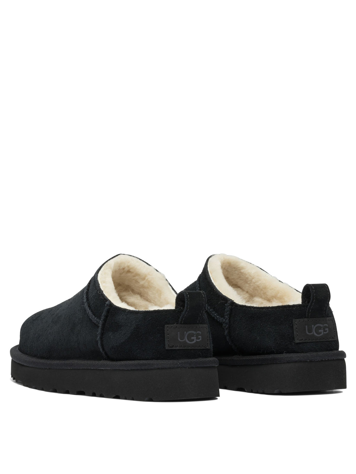 UGG "Classic Micro" Pull-On Ankle Boots - Black
