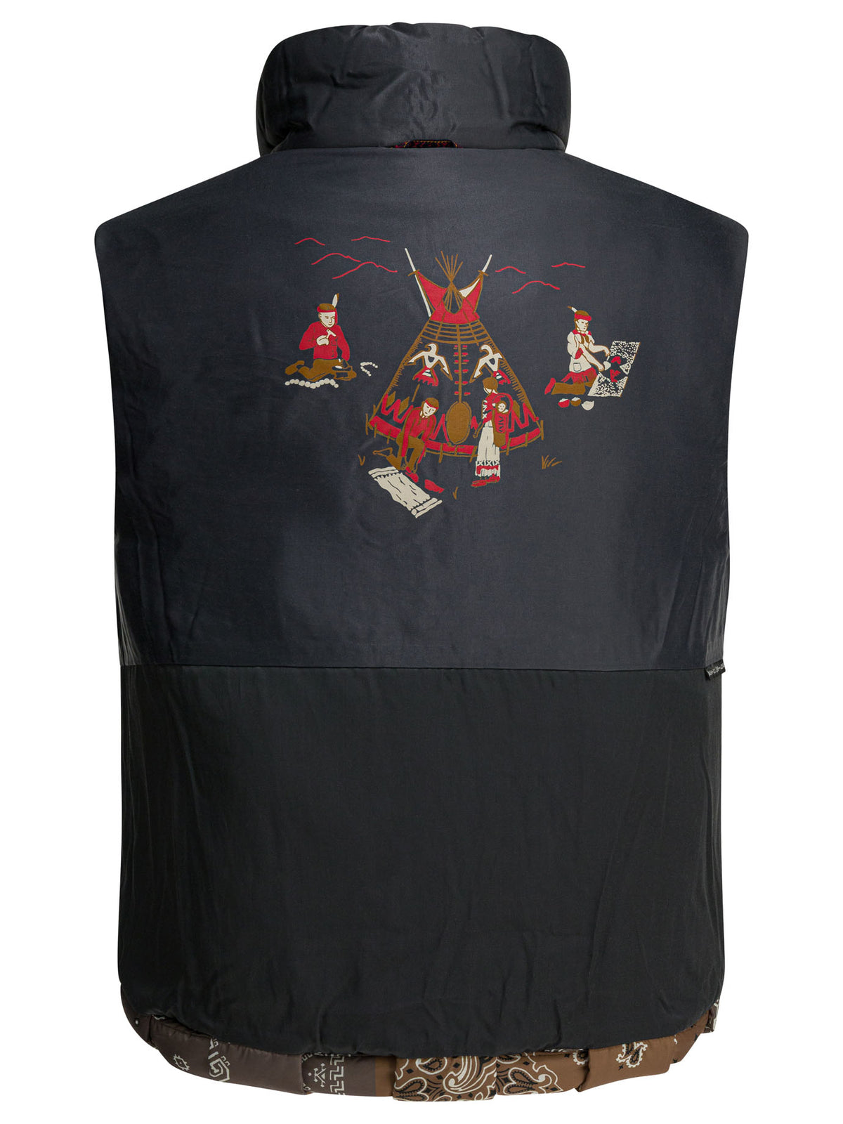 Kapital "Keel" Sleeveless jacket - Brown