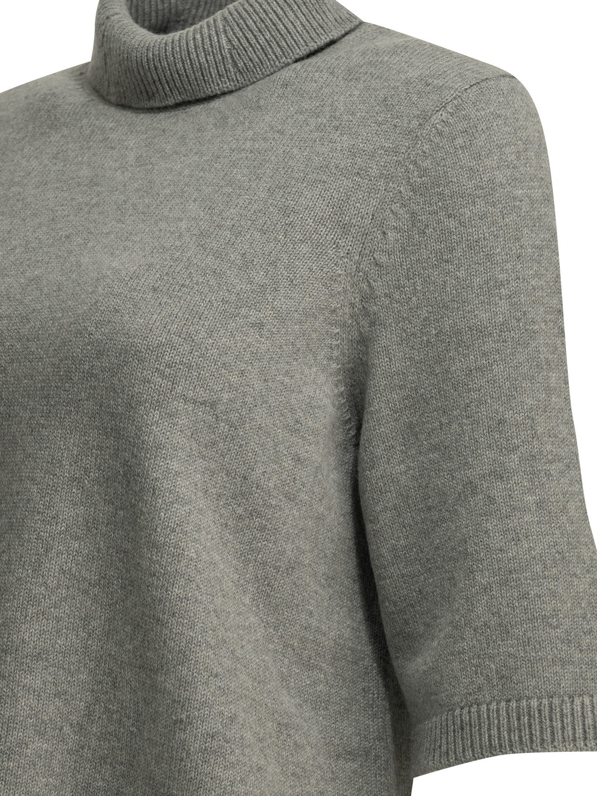 Alaïa Cashmere turtleneck sweater - Grey