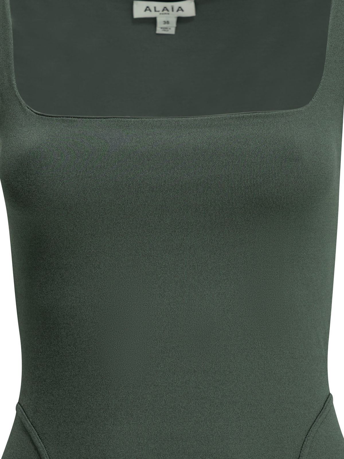 Alaïa "Body Conscious" Midi Dress - Green