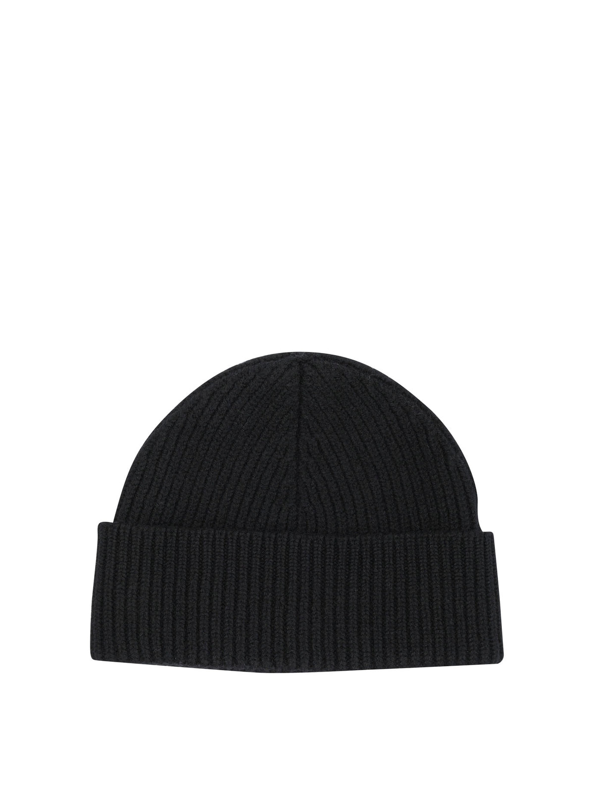 Ami Paris Merino wool beanie - Black