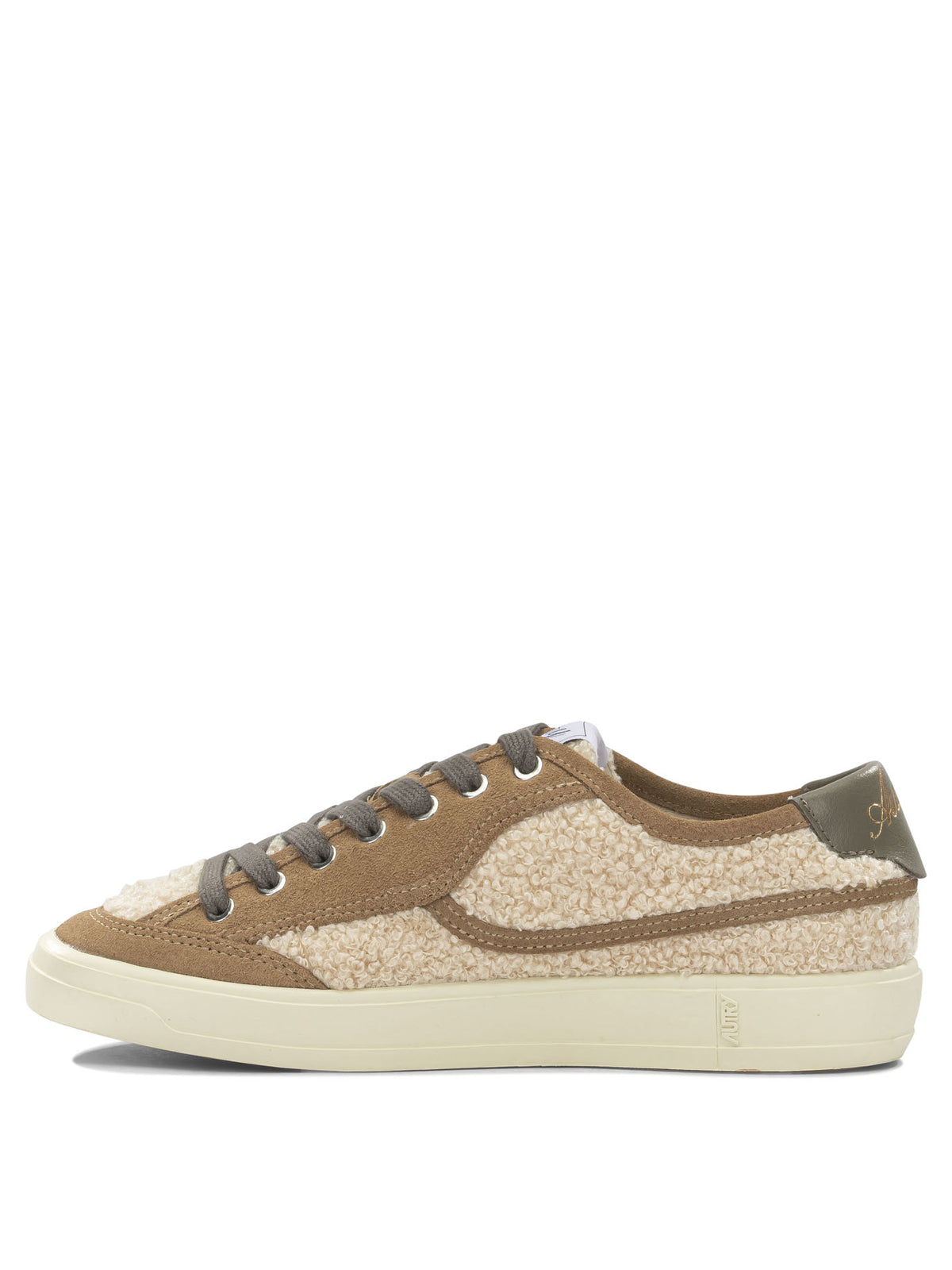 Autry "Windscape" Low-Top Sneakers - Beige