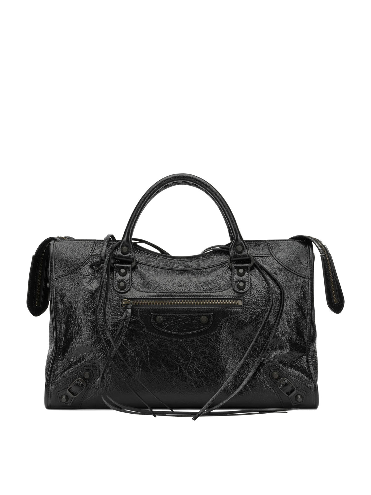 Balenciaga "Le City" Medium Shoulder Bag - Black