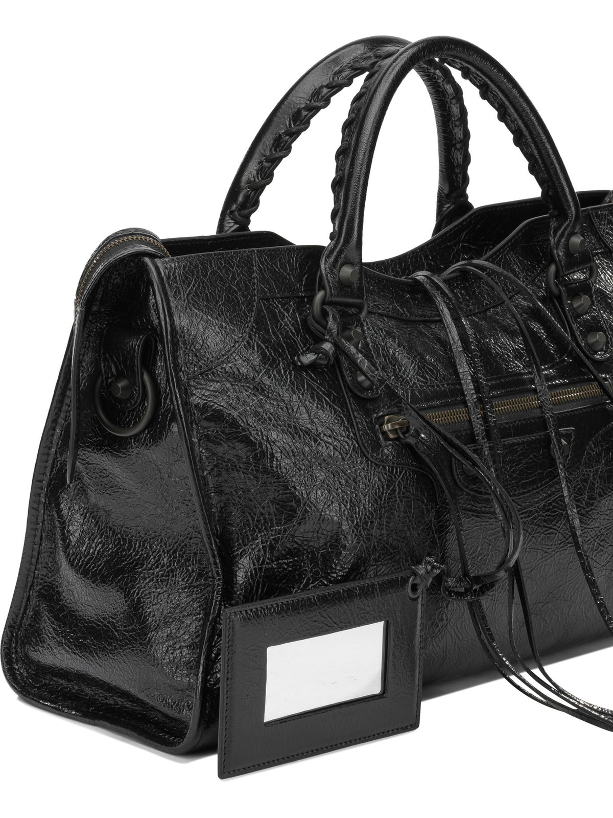 Balenciaga "Le City" Medium Shoulder Bag - Black