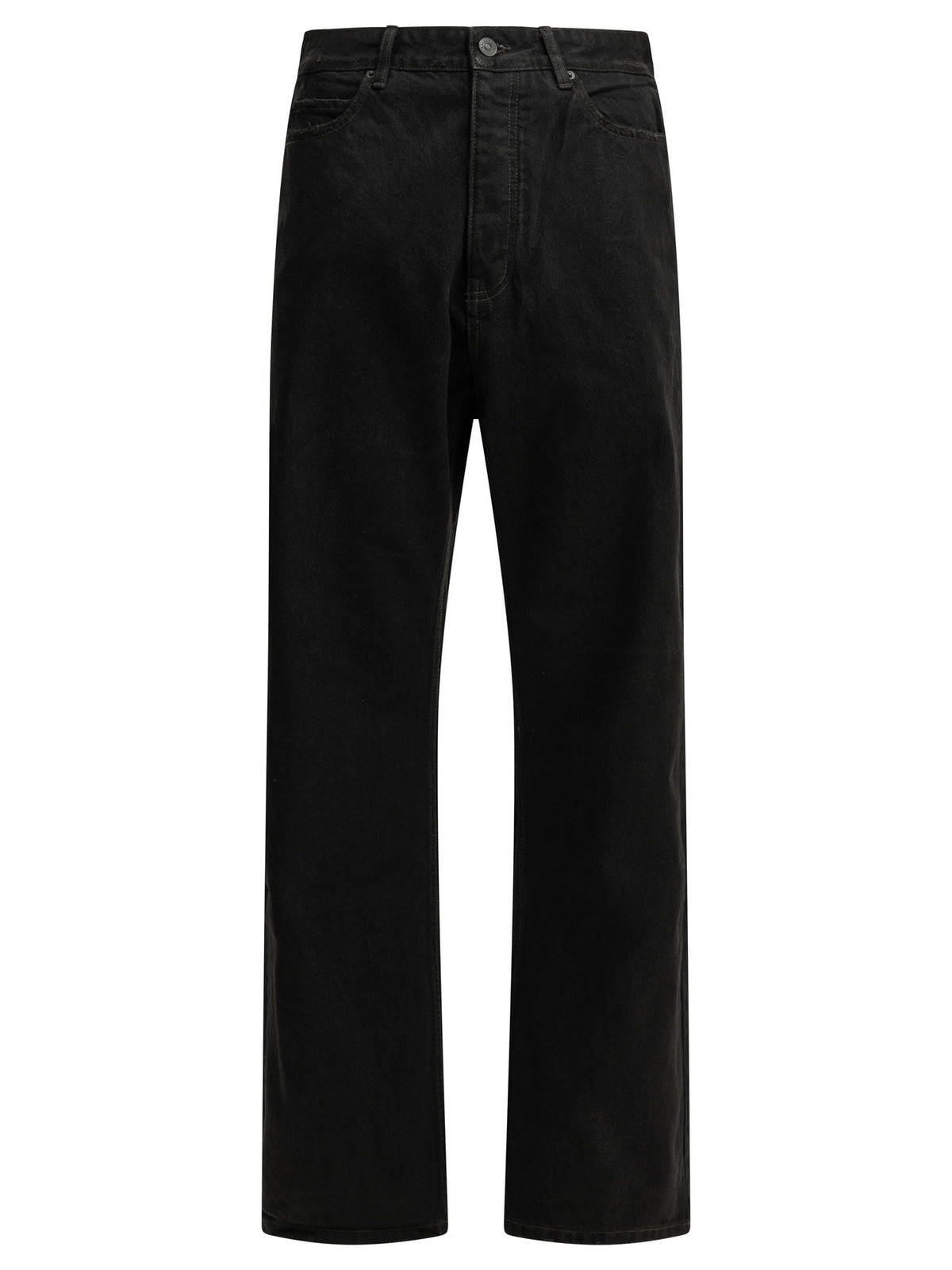 Balenciaga Straight-leg jeans - Black