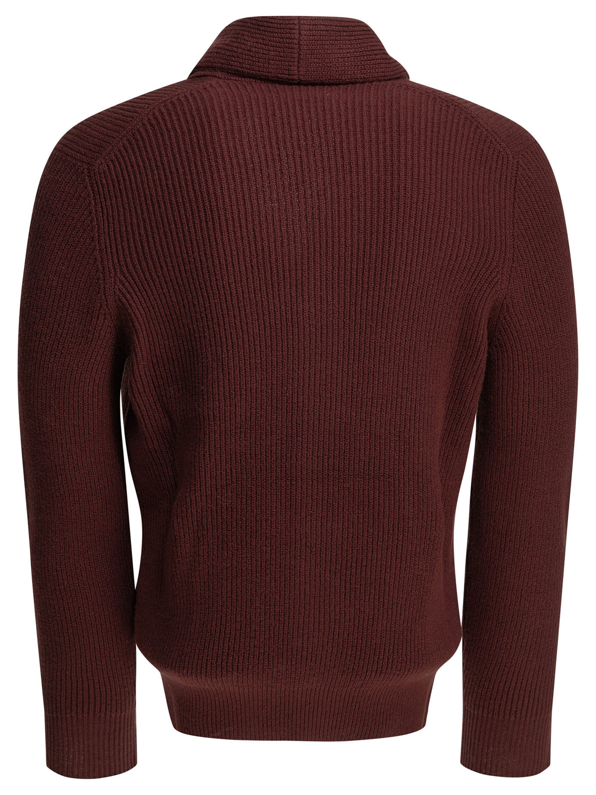 Brunello Cucinelli Cotton cardigan - Burgundy