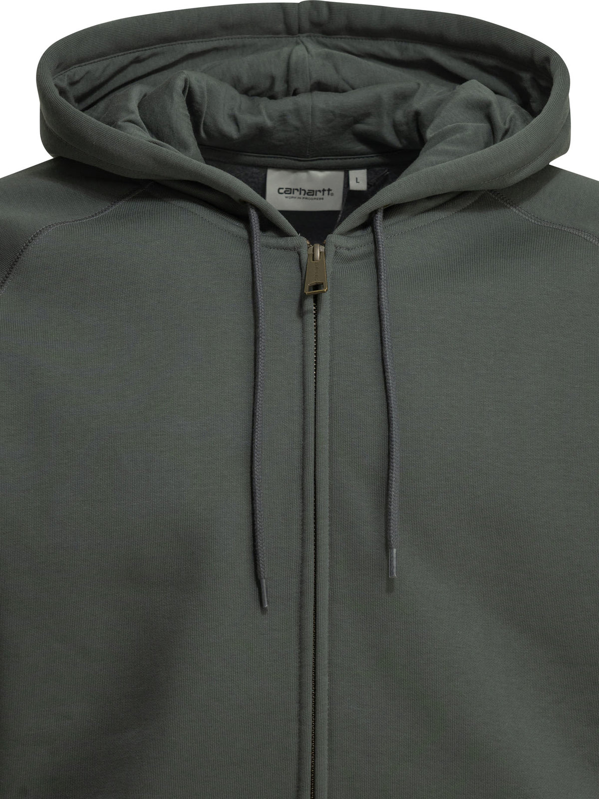 Carhartt WIP "Hooded Chase" Zip Sweatshirt - Blue