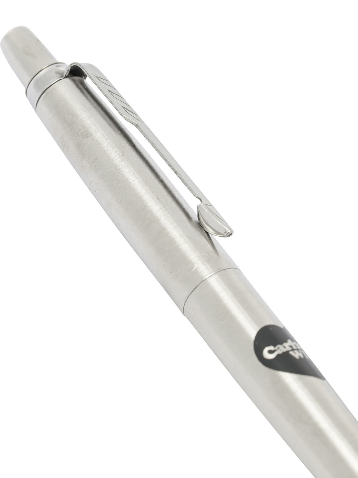 Carhartt WIP "Parker Jotter Heart" Ballpoint Pen - Silver