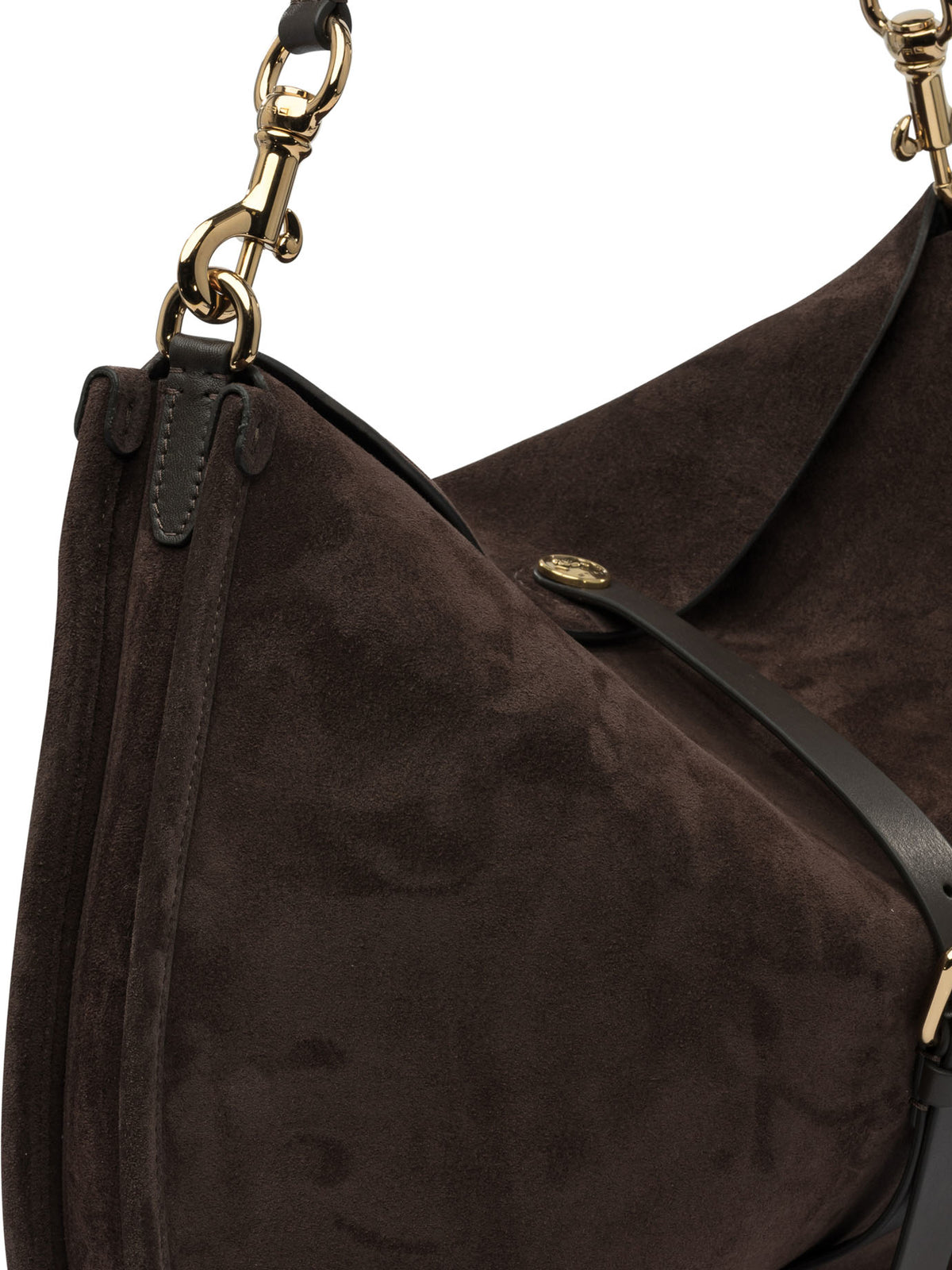 Etro "Pony" Large Shoulder Bag - Brown