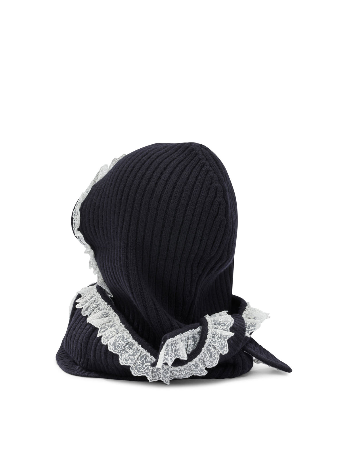 Ganni Wool balaclava - Blue