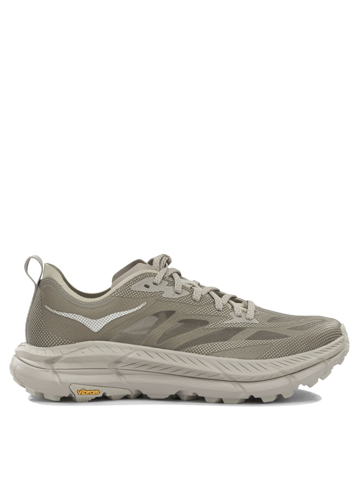 Hoka "Mafate Speed 4 Lite" Low-Top Sneakers - Beige