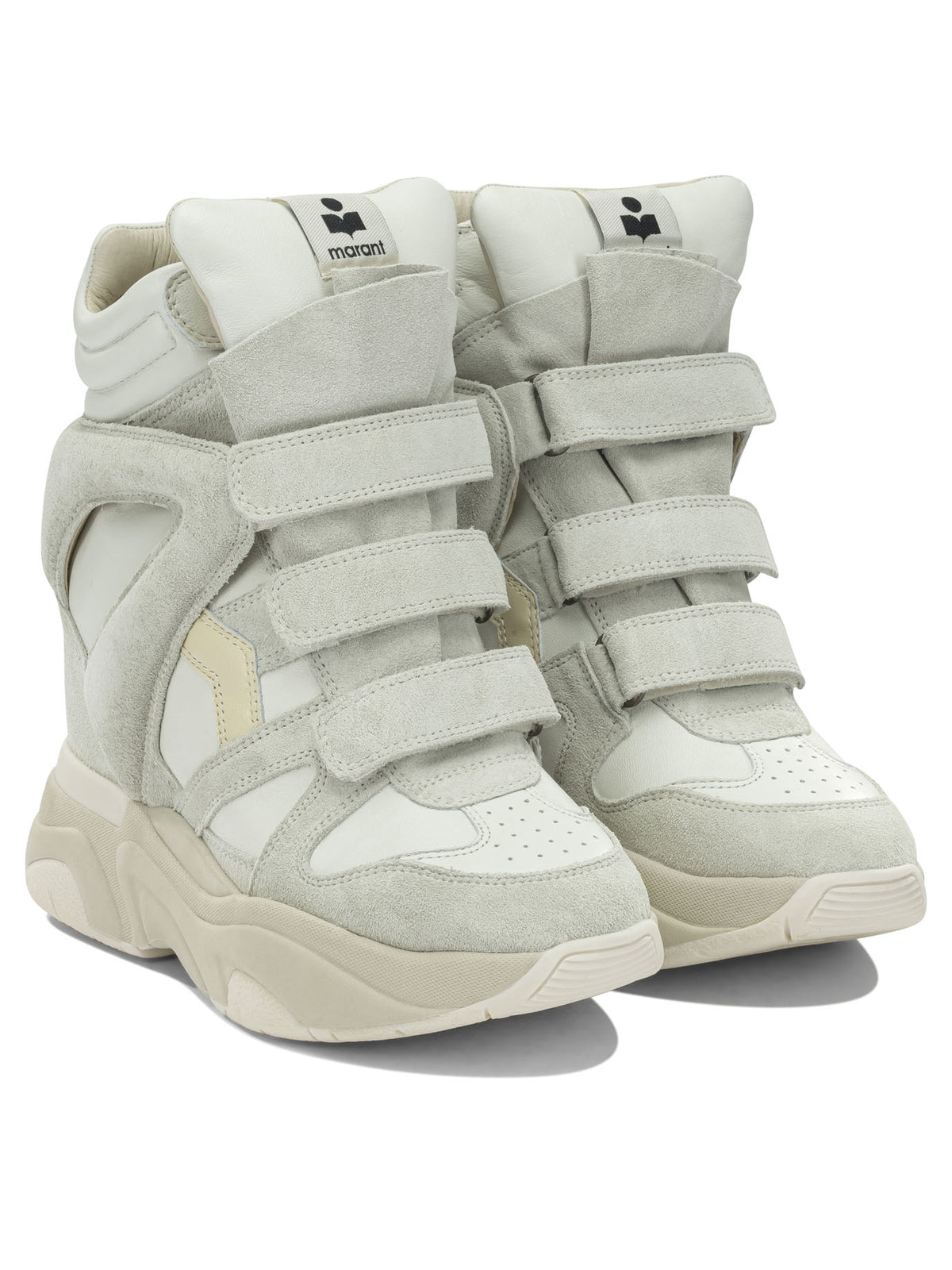 Isabel Marant "Balskee" high top sneakers - White