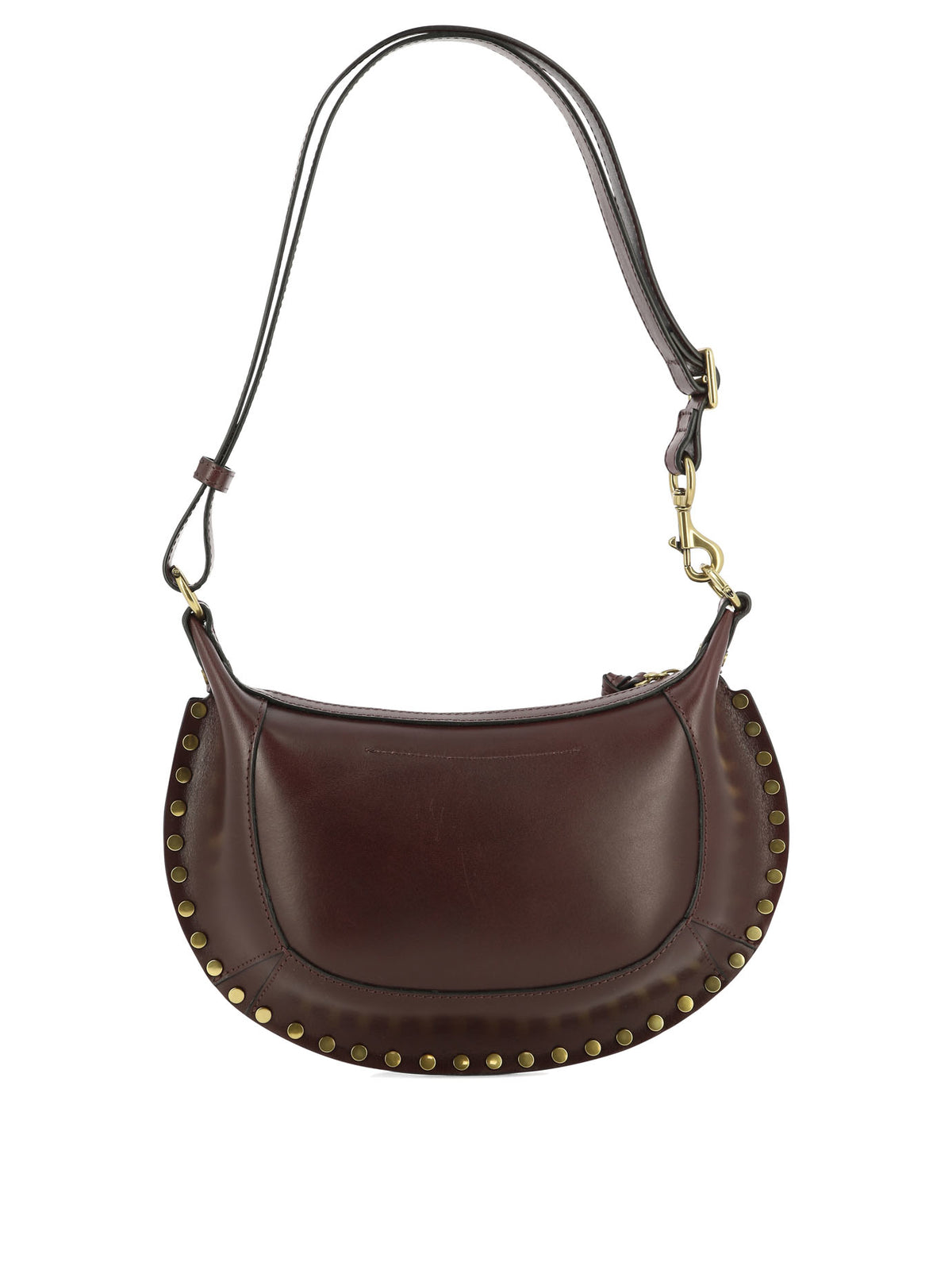 Isabel Marant "Oskan Moon" small shoulder bag - Burgundy