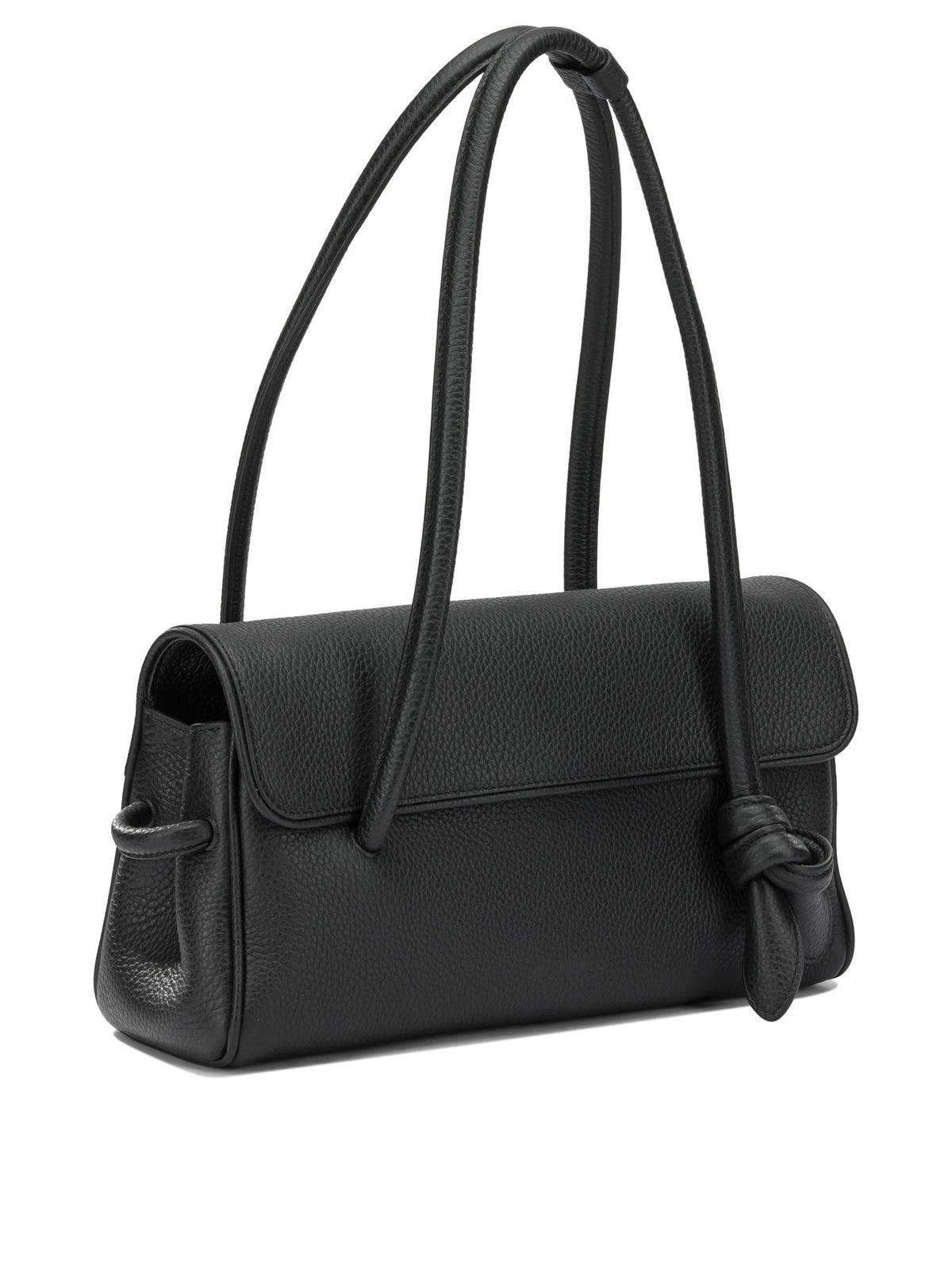 Jacquemus "Le Long Turismo" Medium Shoulder Bag - Black