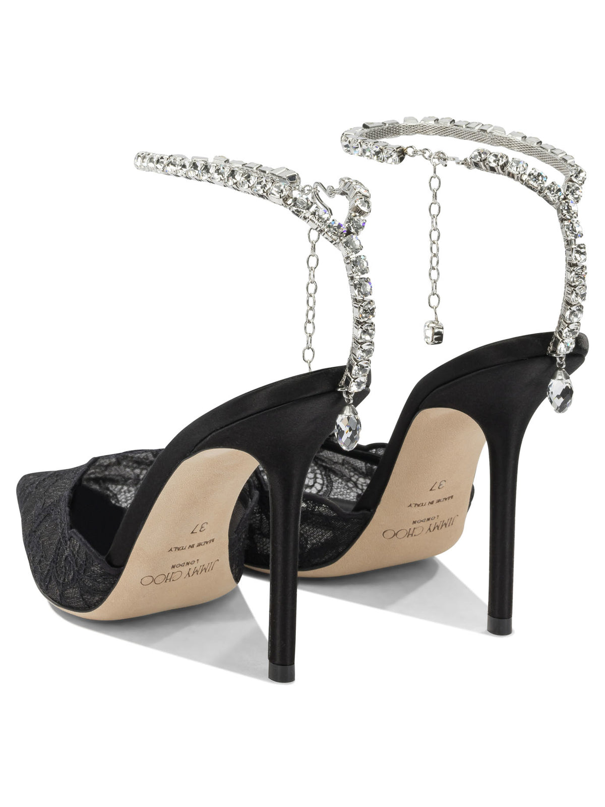 Jimmy Choo "Saeda 100MM" Pumps - Black