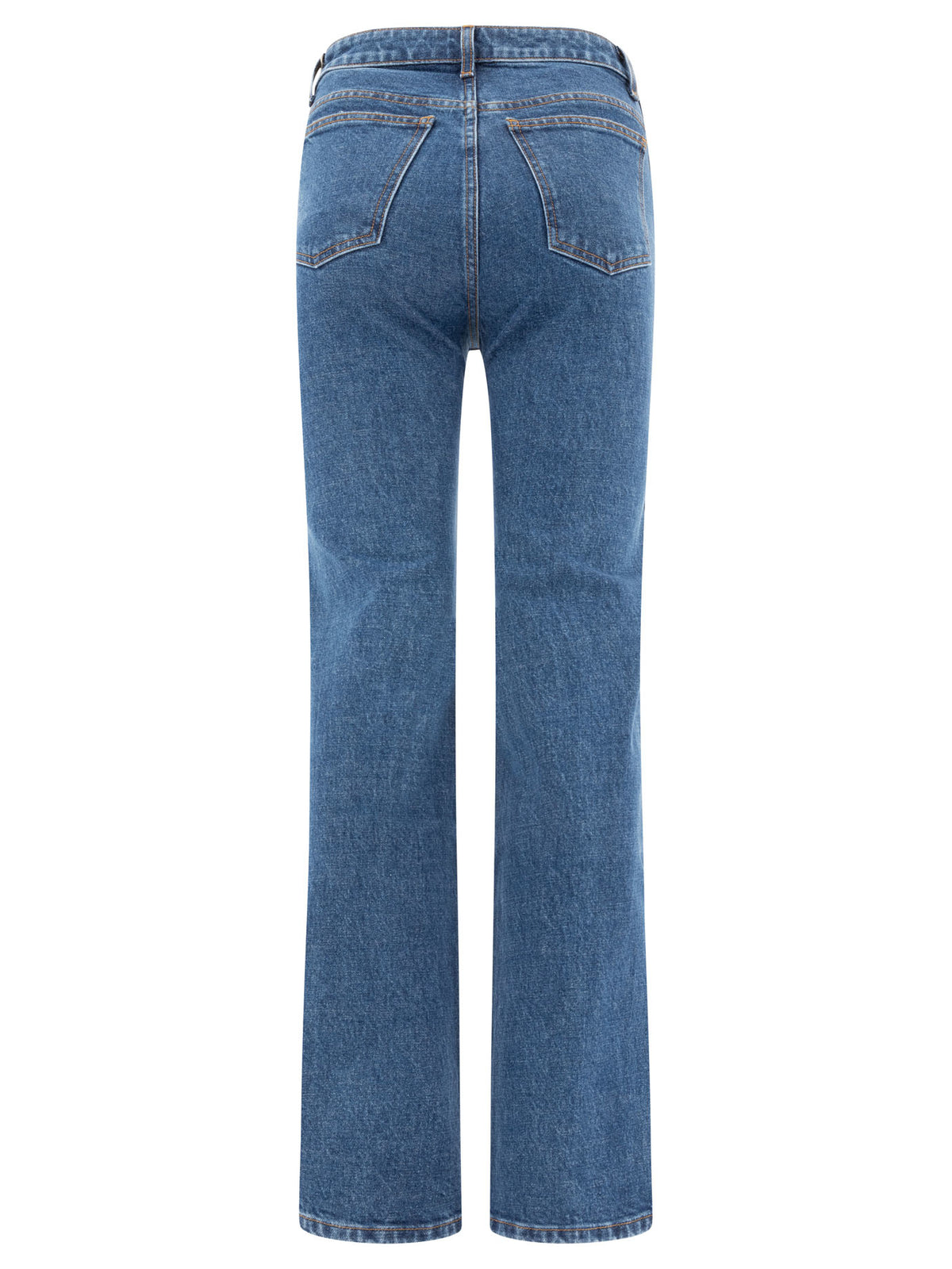 Khaite "Danielle" Straight-Leg Jeans - Blue