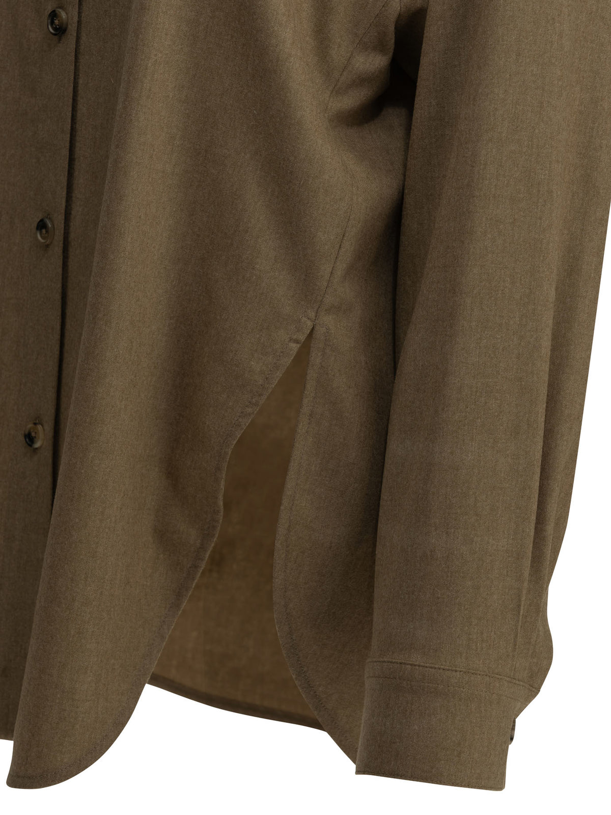 Khaite "Goya" Casual Shirt - Brown
