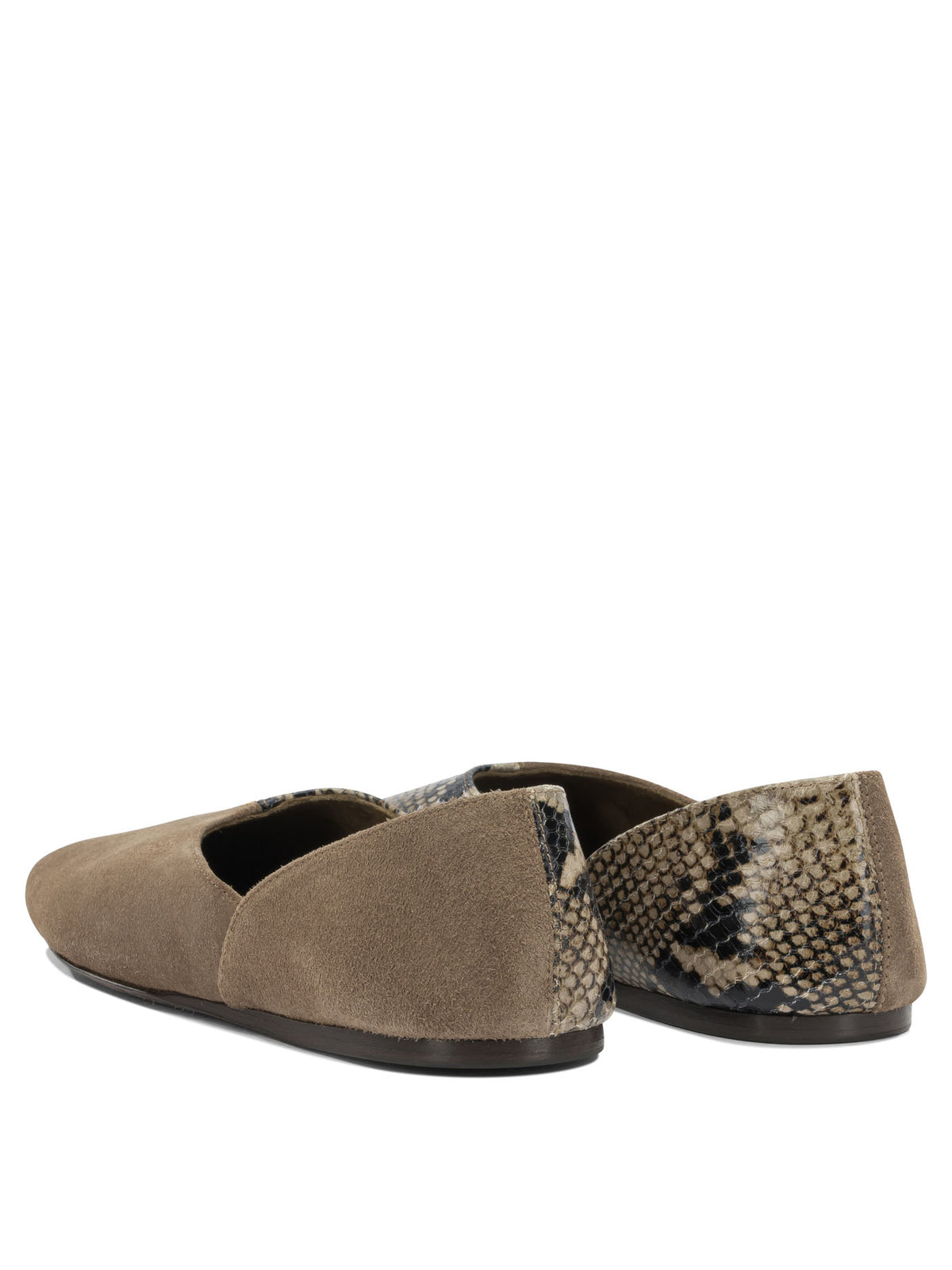 Khaite "Jane" Classic ballet flats - Brown