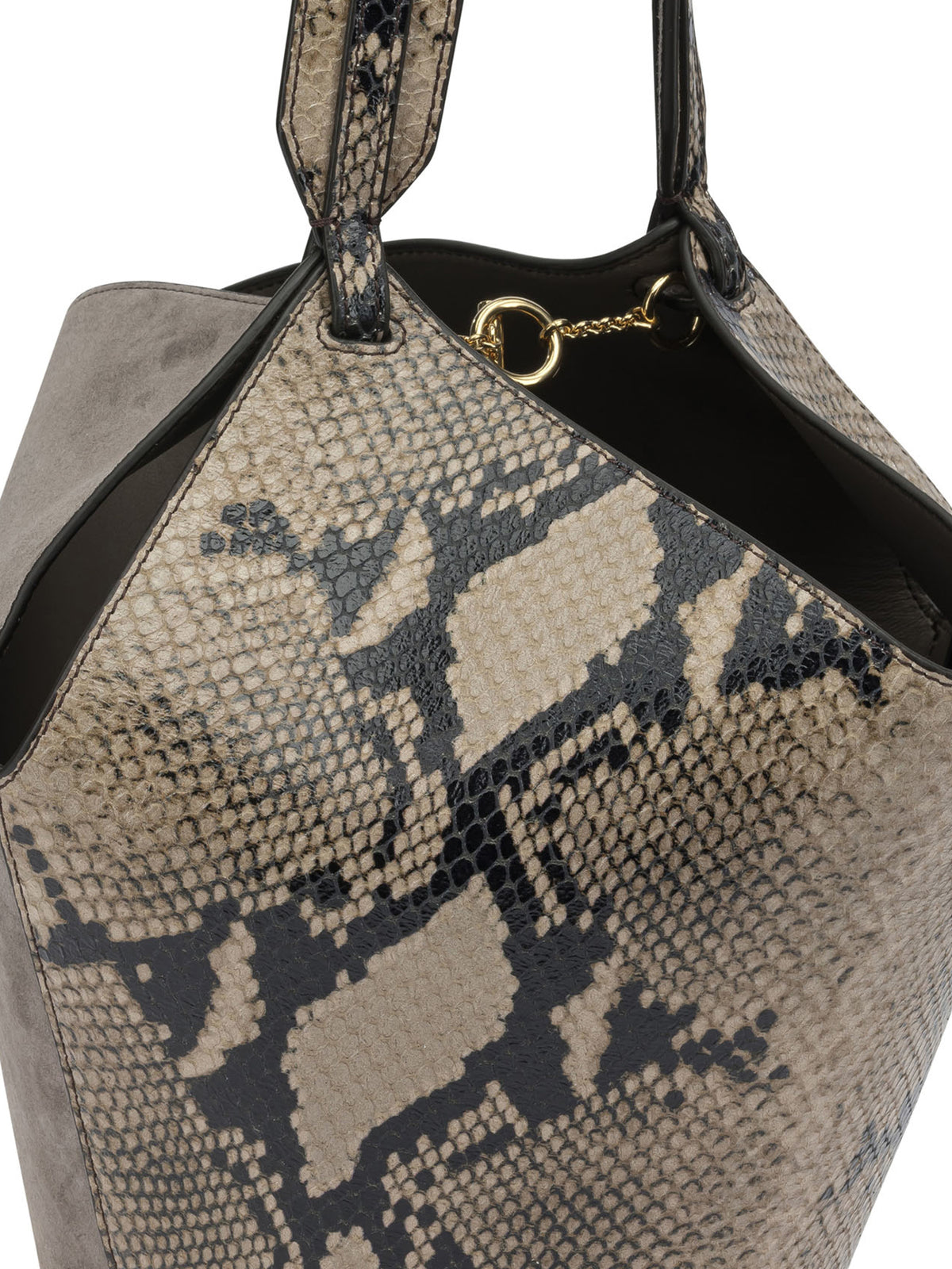 Khaite "Lotus" Small Shoulder Bag - Brown