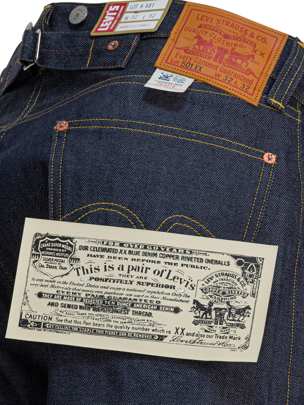 Levi's "501® 1933" Straight-Leg Jeans - Blue