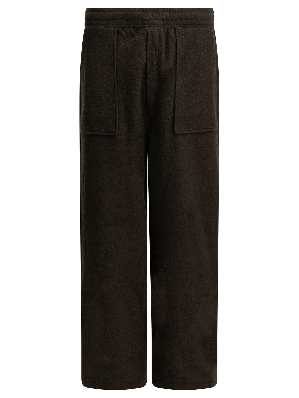 Maison Kitsuné Casual fleece pants - Brown
